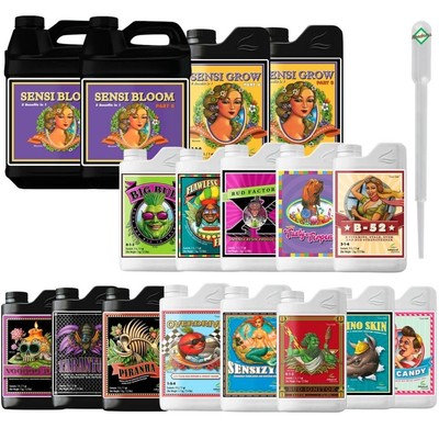 Advanced Nutrients Einsteiger Set Grow Dünger Anbau Indoor Outdoor Garten Pflanz