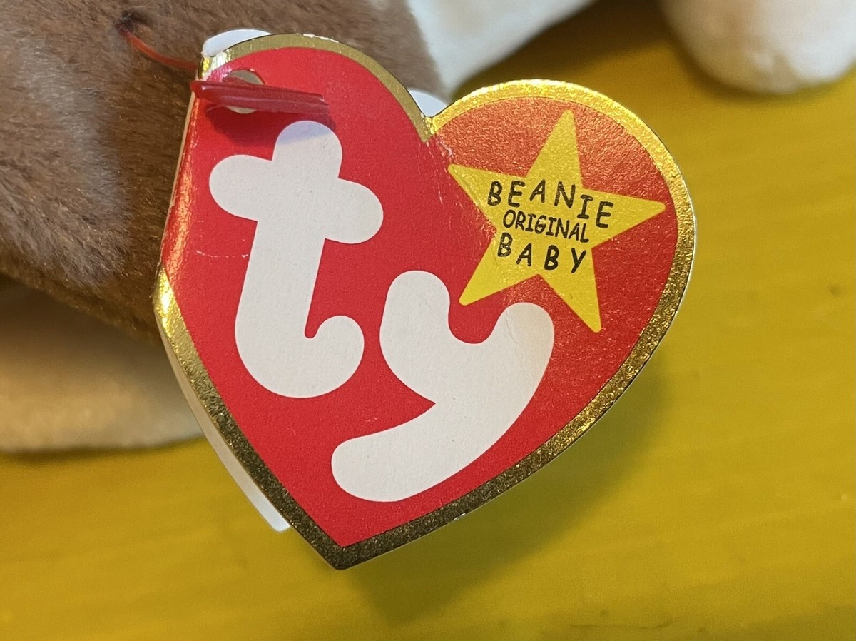 TRACKER THE ORIGINAL BEANIE BABY BORN JUNE 5, 1997 PRE-OWNED+93