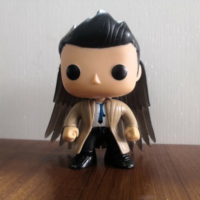 FUNKO POP TV SUPERNATURAL CASTIEL with WINGS #95 Vinyl Figure NO
