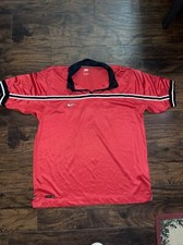Vintage Nike Team Blank Soccer Jersey Embroidered Swoosh Logo Sz.-XL
