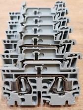 Allen Bradley 1492-L4 Grey Terminal Blocks LOT OF 7