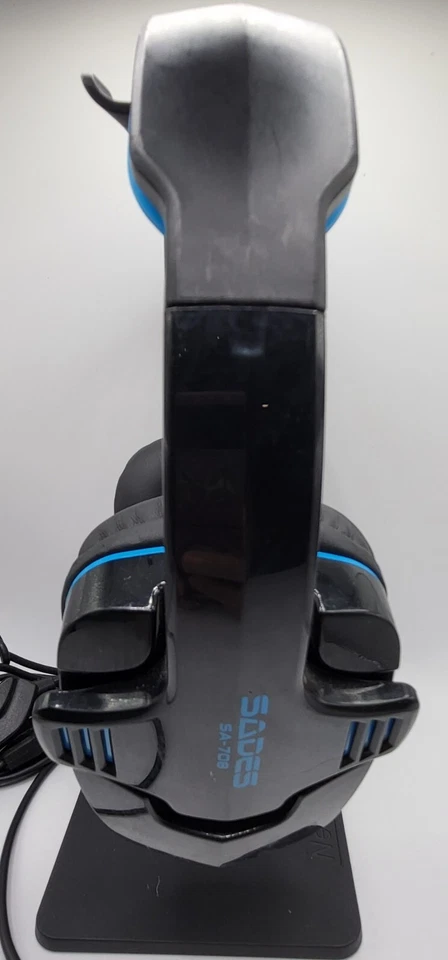 SADES SA-708 Multimedia Gaming Kopfhörer 3,5 mm Stereo Headset . Tested working. - Image 4 of 4