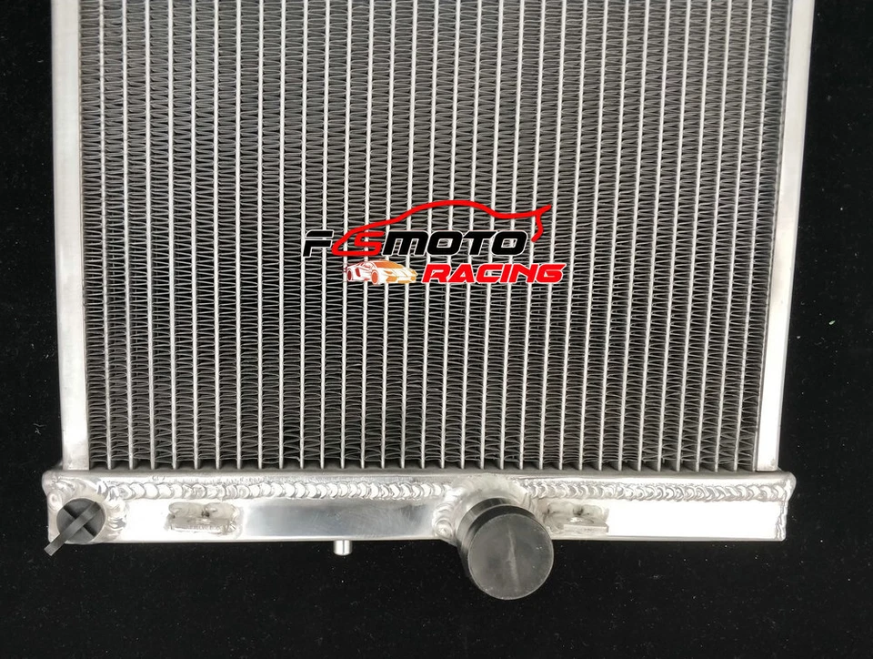 4Row FOR Mitsubishi Lancer Evolution 7/8/9 Half-Size 2003-2007 Aluminum Radiator - Image 2 of 4