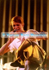 DAVID BOWIE Heroes Tour 1978 Cobo Unseen MUSEUM QUALITY ARCHIVAL Photo (8.5x11)