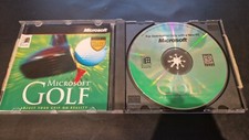 Microsoft Golf 1996 Windows 95 - Vintage CD Software