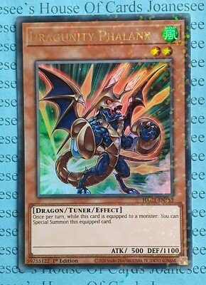 Dragunity Phalanx HAC1-DE153 Duel Terminal Ultra Yu-Gi-Oh Karte 1. Auflage Neu