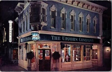 Vintage California Chrome Postcard Disneyland Upjohn Co JZ10