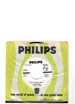 NORTHERN SOUL-KENNI WOODS-BACK WITH MY BABY/DO YOU REALLY LOVE ME-PHILIPS