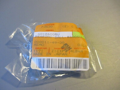 NOS Kawasaki OEM Ball Bearing #60054 2003-2006 ZR1000 1994-2003