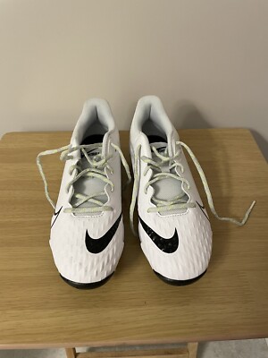 Womens Hyperdiamond 4 Keystone MCS Softball Cleats Size 8 WHITE/BLACK