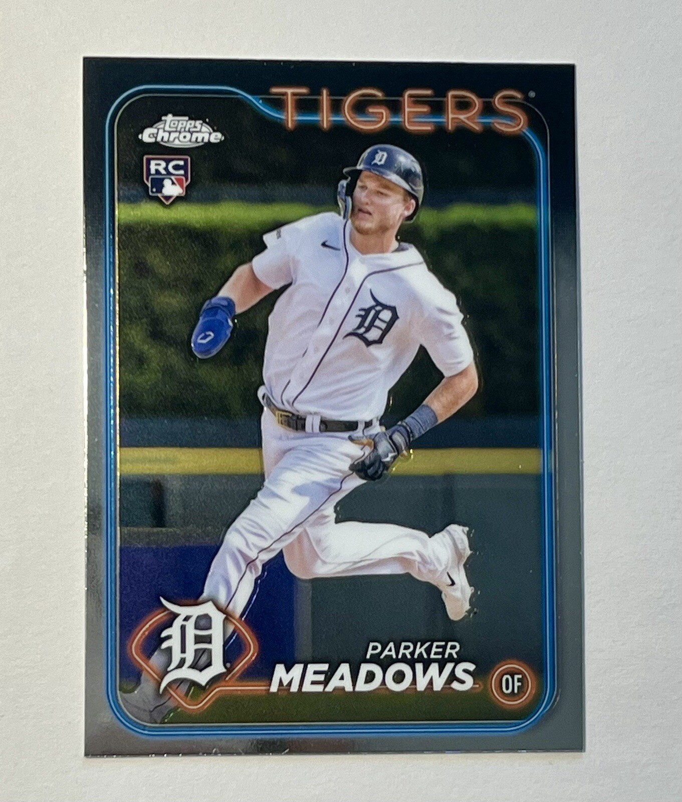 2024 Topps Chrome Parker Meadows RC #271 Detroit Tigers