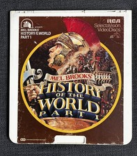 Mel Brooks Presents the History Of The World Part 1 Video Disc SelectaVision CED