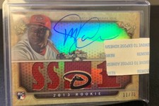 2013 Topps Triple Threads Didi Gregorius Rookie Auto #11/75