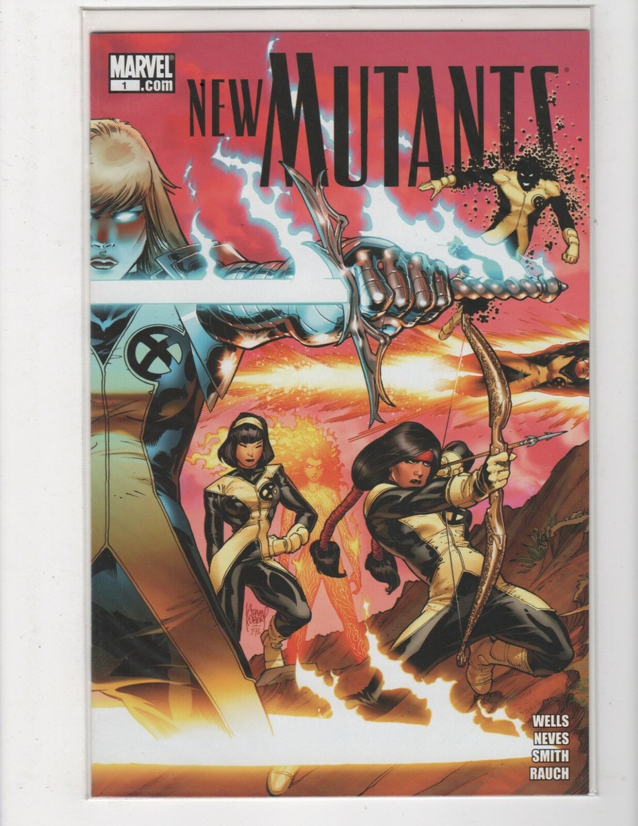 アメコミ・英語　ニュー・ミュータント　NEW MUTANTS　4冊セット New Mutants U PICK comic 1 2 3 4 5 6 7 8-42 43 44 45 46 47 48 49