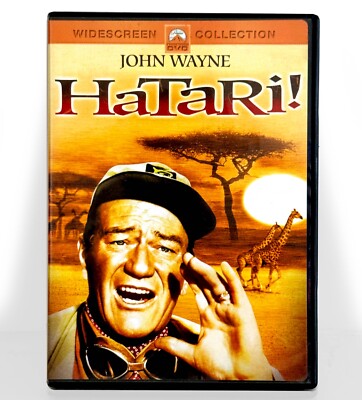 Hatari ! (DVD, 1962, Widescreen)    John Wayne   Elsa Martinelli