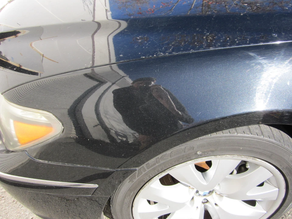 Guardabarros lado del conductor nn712283 BMW 745Li 745i 760Li 2002 2003 2004 2005 LH fabricante de equipos originales Foto 2 de 4