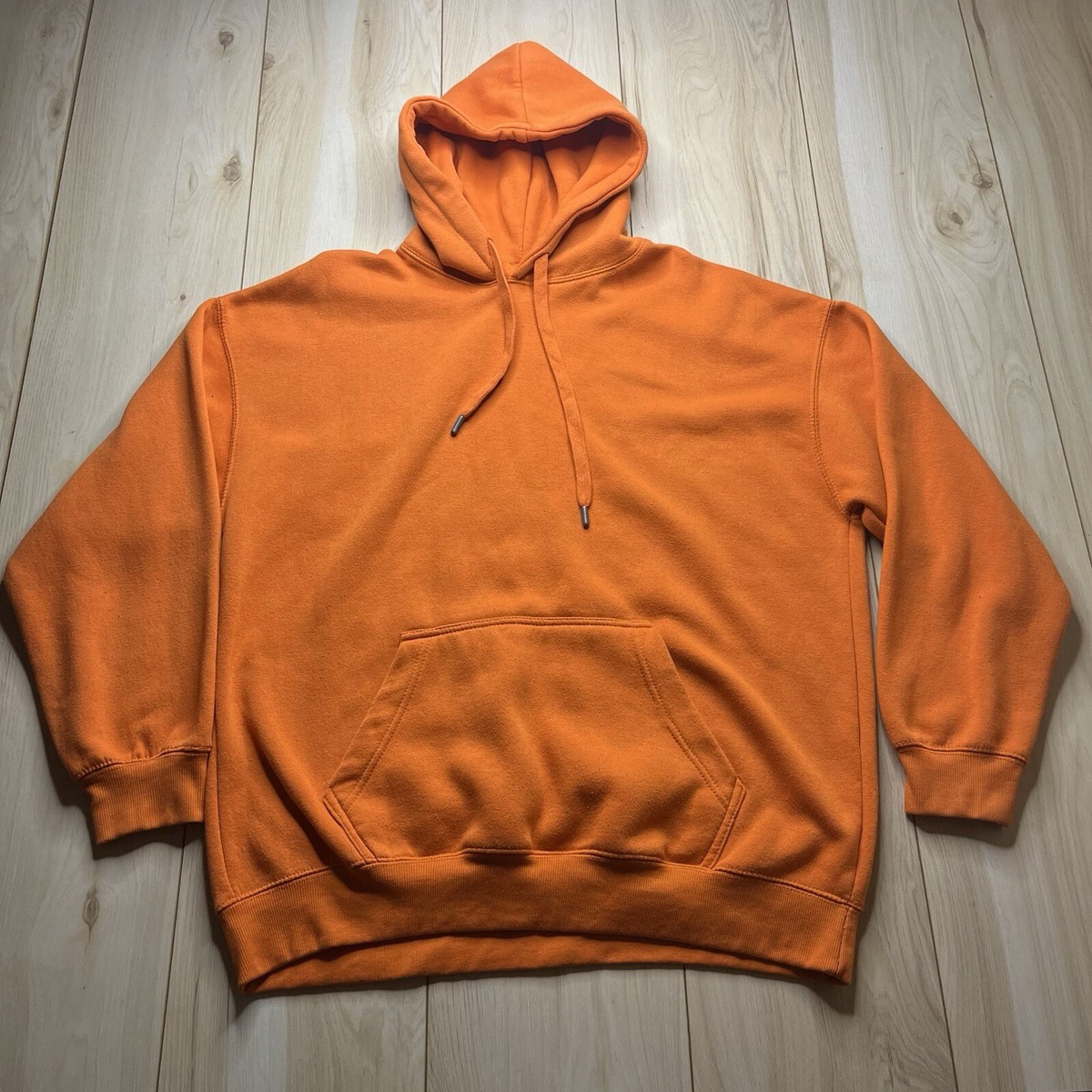 Oversized Hoodie Pull And Bear Sweater Hoodie Pull Bear Orange