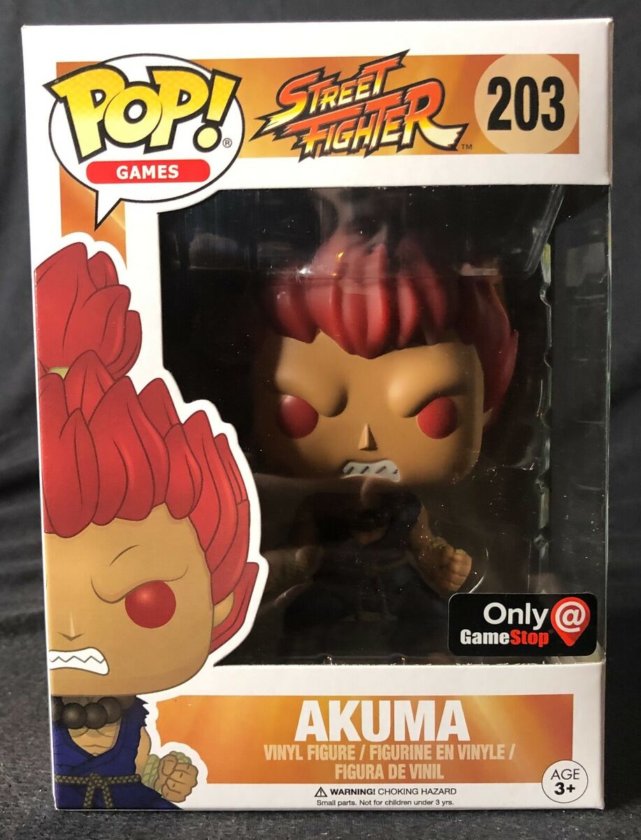 Street Fighter Funko POP! Games Akuma Vinyl Figure 