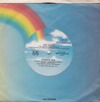 DONNIE IRIS Ah! Leah! / Joking    45    SirH70