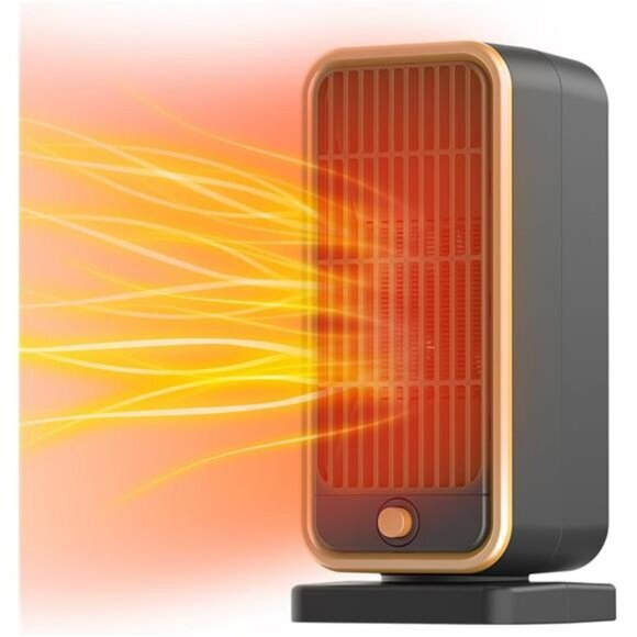 Electric Space Heater for Indoor Use, Portable Heater Small Ceramic Heater Heat