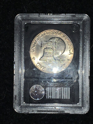Eisenhower 1976 Dollar $1 Authenticated Brilliant Uncirculated