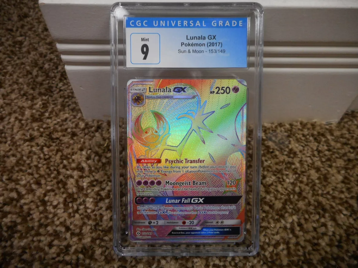 Lunala GX - PSA Graded Pokemon Cards - Pokemon