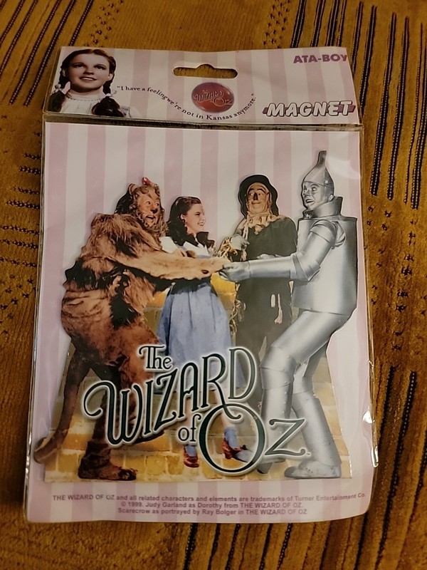 Wizard Of Oz 4" Diecut Magnetic Magnet New & Sealed