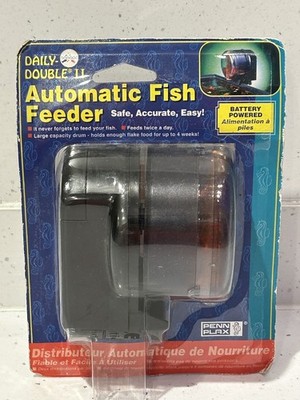 Zweimal täglich Automatischer Aquarium Fisch Futterspender / Futterspender - Penn Plax DDAF2