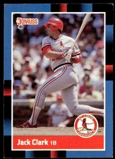 1988 Donruss Jack Clark St. Louis Cardinals #183