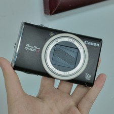 Canon PowerShot SX200 lS 12.1MP 12x Optical Zoom CCD Digital Camera Brown