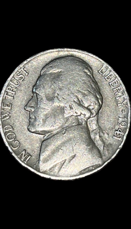 USA Jefferson Nickel•1941