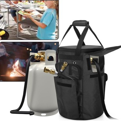 Propan Tank Abdeckung Kochgeschirr Seite Aufbewahrung Tasche Belüftet Garten Robust