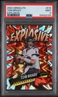 2022 Panini Absolute - Explosive Tom Brady #E15 - PSA 9