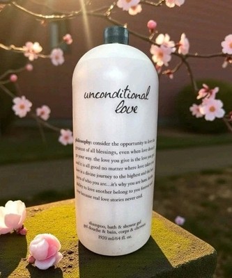 SEALED Philosophy UNCONDITIONAL LOVE Shampoo Bath & Shower Gel 64 oz NEW (S66)