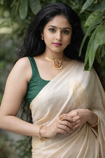 Bridal Soft Lilan Silk Sari Blouse Designer Ethnic Bollywood South Indian Saree