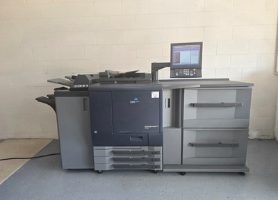 Konica Minolta bizhub PRESS C7000 | w/ Booklet Finisher & HCF