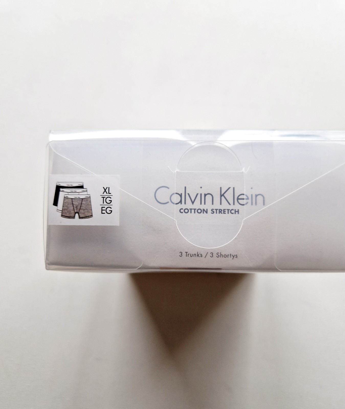 Calvin Klein Mens 3 Pack Boxer Trunks Mixed Colours Size XL Brand New thumbnail 3