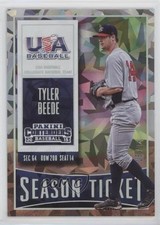 2015 Panini Contenders Season Ticket Cracked Ice 15/23 Tyler Beede #58 d4y