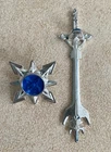 Vintage Matchbox Voltron MINIATURE BLAZING SWORD SET  - NOT A REPRO!