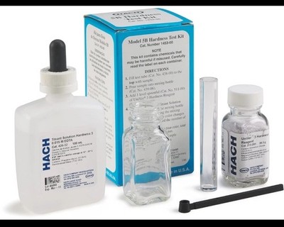 Total Hardness Test Kit, Model 5-B, Water Analysis Kit for Drop Count Titration
