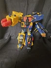 vintage 2003 Transformers: Energon Omega Supreme action figure. as is incomplete
