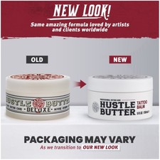 Case Of Hustle Butter Deluxe Tattoo Body Skin Cream 5oz. 24 Jars