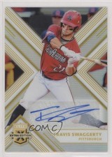 2018 Panini Elite Extra Edition 6/10 Travis Swaggerty #9 Auto 0rm6