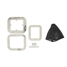 Hurst 115000hst Shifter Boot And Bezel - Rectangular - Polished Finish Hurst 115000hst Shifter Boot And Bezel - Rectangular - Polished Finish