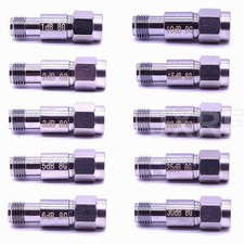 JX SMA Attenuators 2W DC-8GHz Coaxial Fixed Attenuators 1dBi 3dBi 5dBi 10dBi