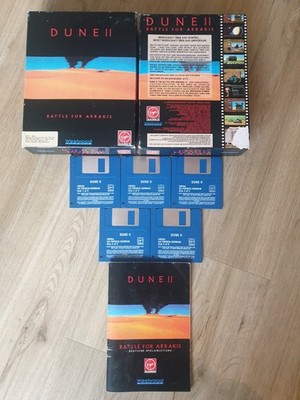 Amiga Dune II 2 Battle for Arrakis  OVP mit Big Box und Handbuch