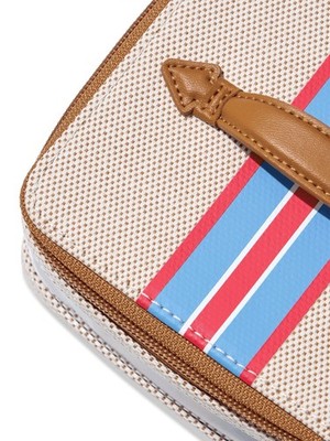 Authentic Paravel Cabana Mini SeeAll Vanity Case - Paloma - chic functional  NWT