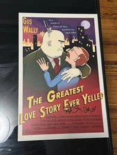 Mission Hill “Gus and Wally” Poster Signed By Josh Weinstein and Bill Oakley