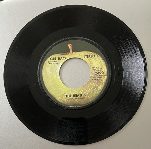 THE BEATLES Get Back / Don't Let Me Down BUY ONE 45 & GET ONE FREE MINT (1969)