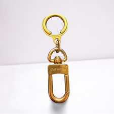 Louis Vuitton Anneau Cles M62694 Gold Key Ring Bag Charm Authentic Small Used
